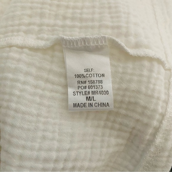 MARBLE White Romper Sz-Medium - Picture 5 of 5